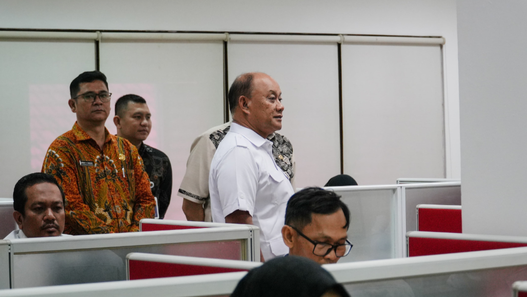 Kepala BGN Provinsi Lampung Bersama Sekjen Kemendagri Tinjau Proses Assesment Calon Pejabat KPPG