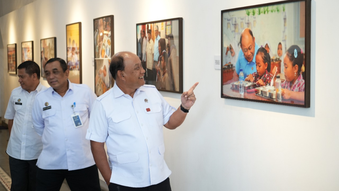 Kepala Badan Gizi Nasional Provinsi Lampung Apresiasi Pameran Fotografi Satu Tahun BGN Provinsi Lampung