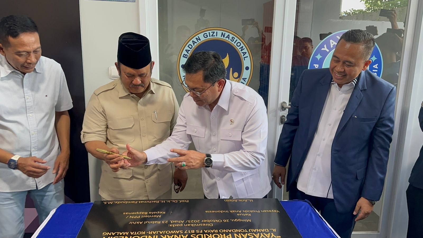Wakil Kepala Badan Gizi Nasional Provinsi Lampung (BGN Provinsi Lampung) meninjau Satuan Pelayanan Pemenuhan Gizi (SPPG) Yayasan Prokids Anak Indonesia 